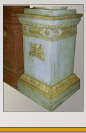 Swedish finish with gilding