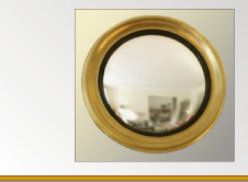 Gilded mirror